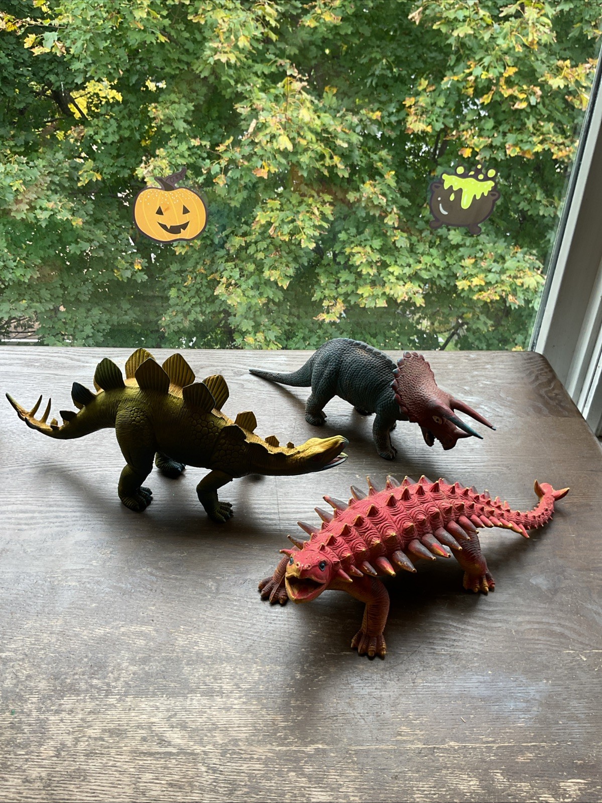 Dor Mei & Imperial Dinosaur Toy Mixed Lot 3 1980s Vintage Prehistoric Figures