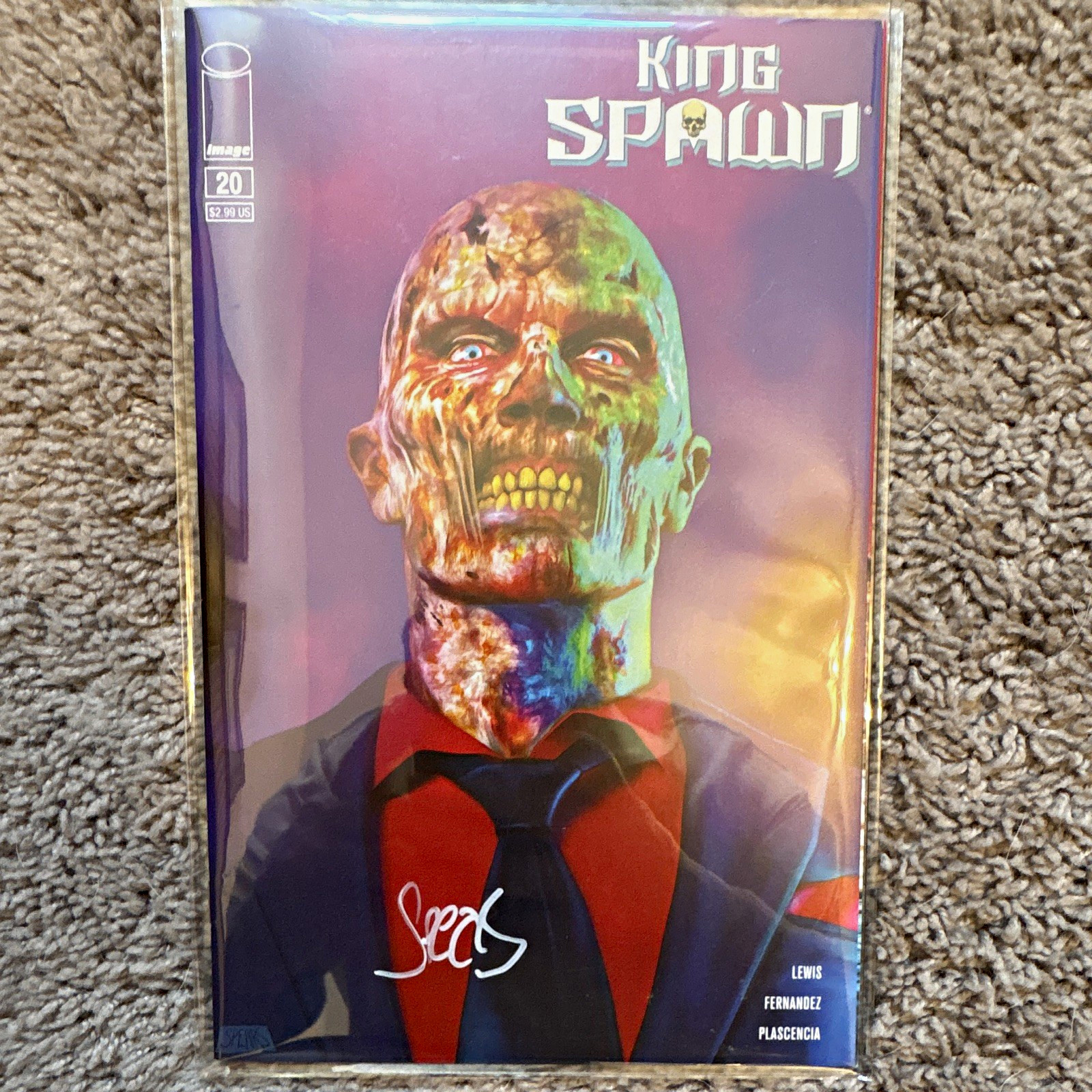 Image Comics King Spawn #20 - Spawn - Signed by Mark Spears, 2022
