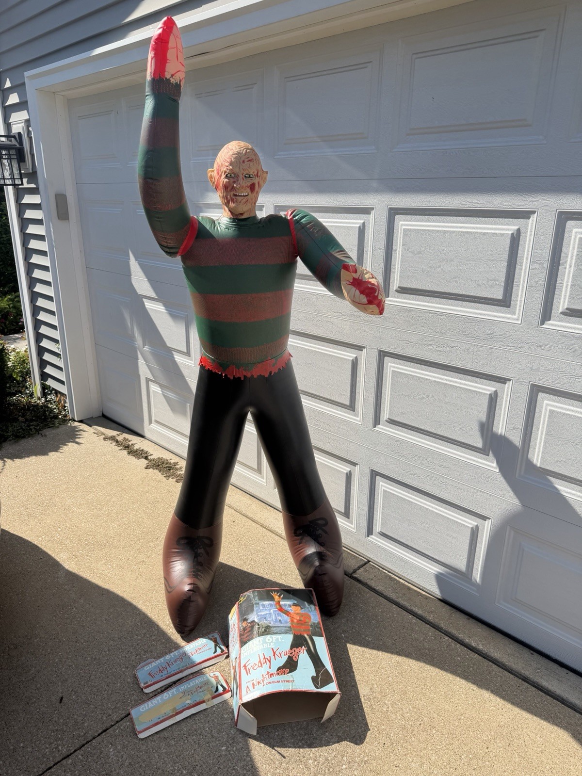 1984 Freddy Krueger Nightmare On Elm Street • Rare • 6 Ft Inflatable *READ*