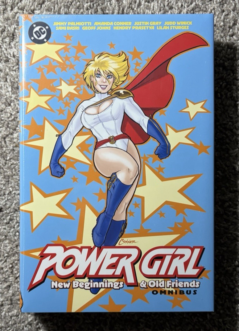 POWER GIRL Omnibus New Beginnings Old Friends HC DC Comics Conner Palmiotti NEW