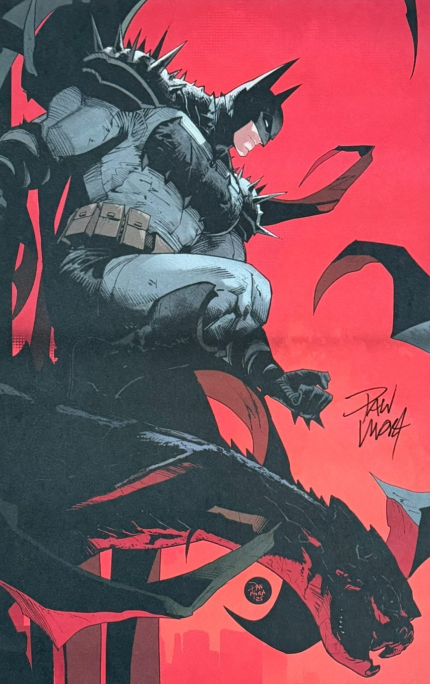 DAN MORA rare ABSOLUTE BATMAN art print SIGNED 11x17 LAST ONE