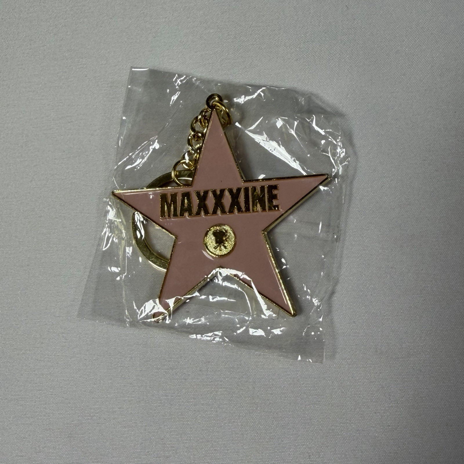 Maxxxine A24 Maxine Keychain Never Opened Key Ring Pink Walk Of Fame Star