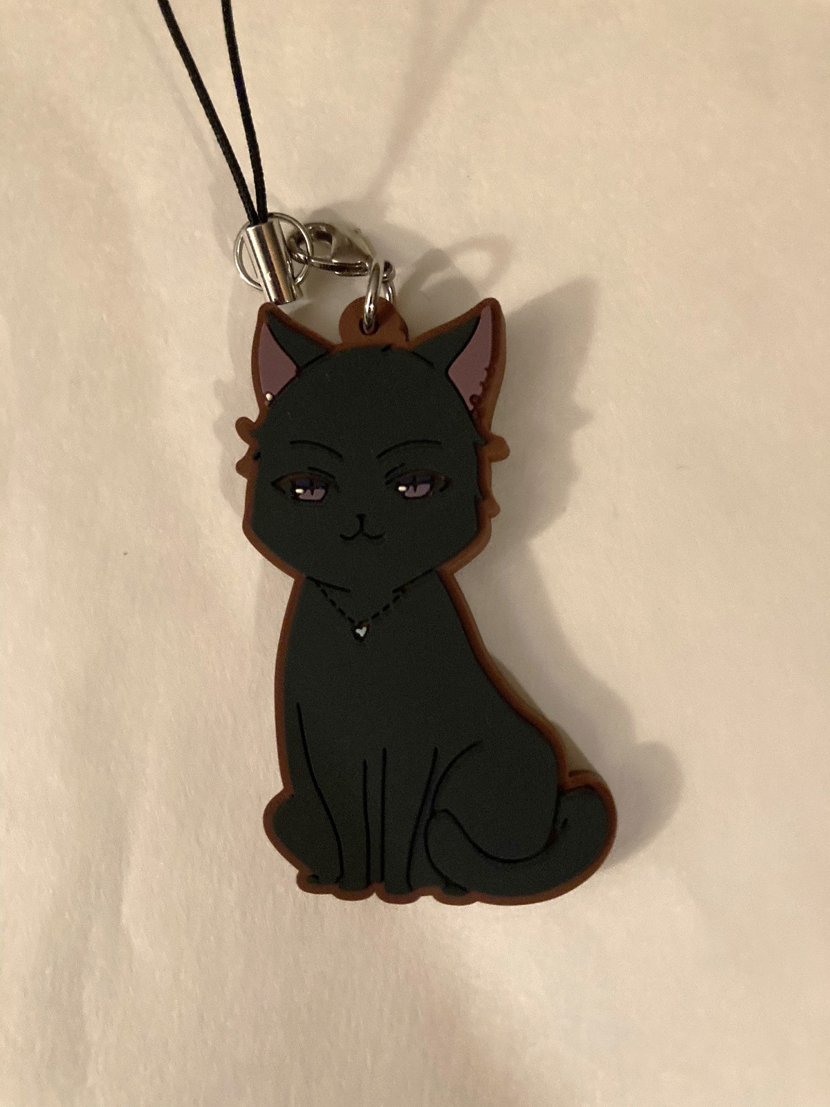 Tsukipro Tsukiuta Mutsuki Hajime Cat Anime Rubber Keychain Movic (Tsukineko)