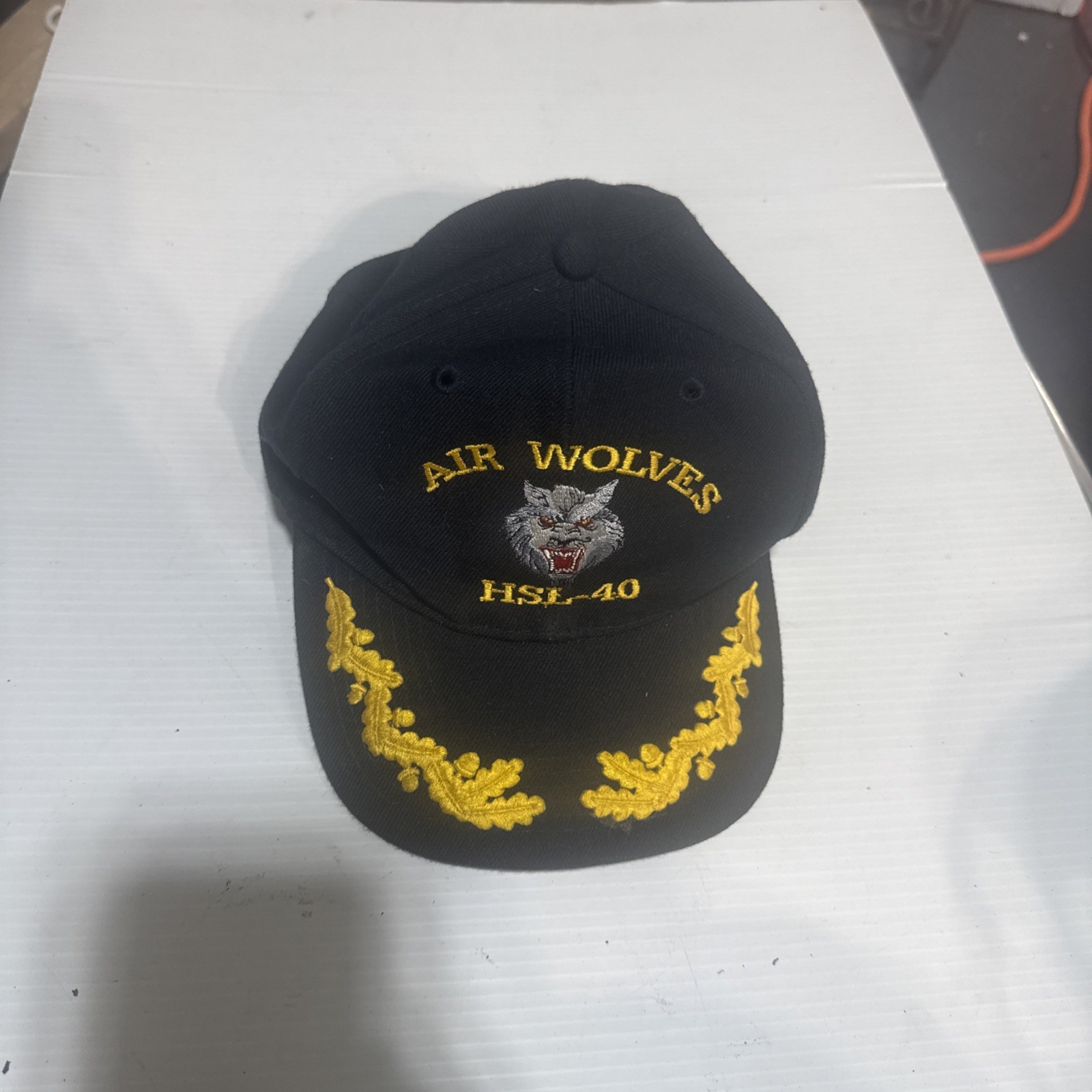Vintage Global Military Sales HSL-40 Air Wolves  USN NAVY Hat Snapback