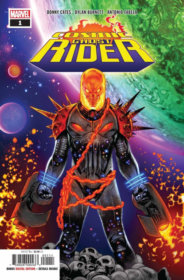COSMIC GHOST RIDER #1 NM 1ST PRINT MAIN COVER MARVEL COMICS 2018