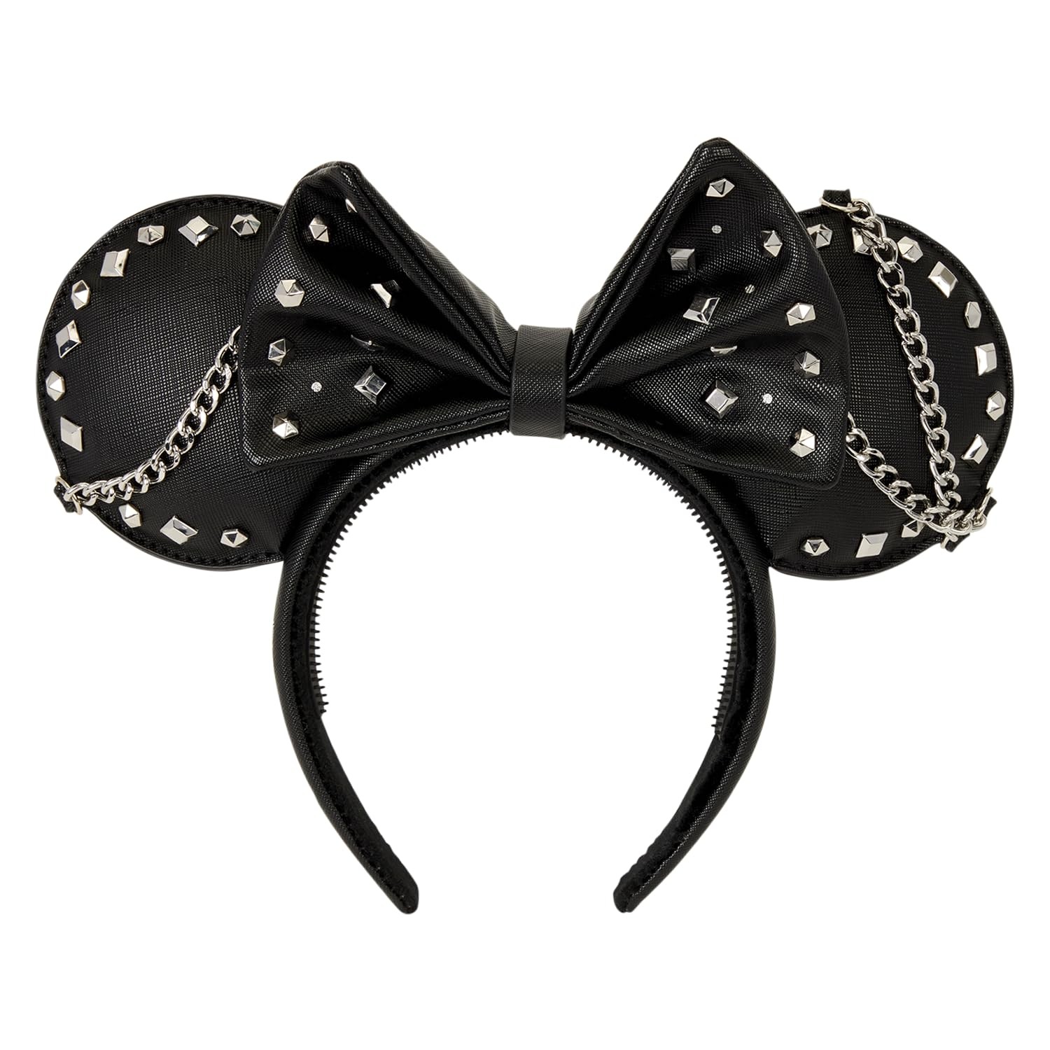 Minnie Mouse - Studs and Chains - Ears Headband