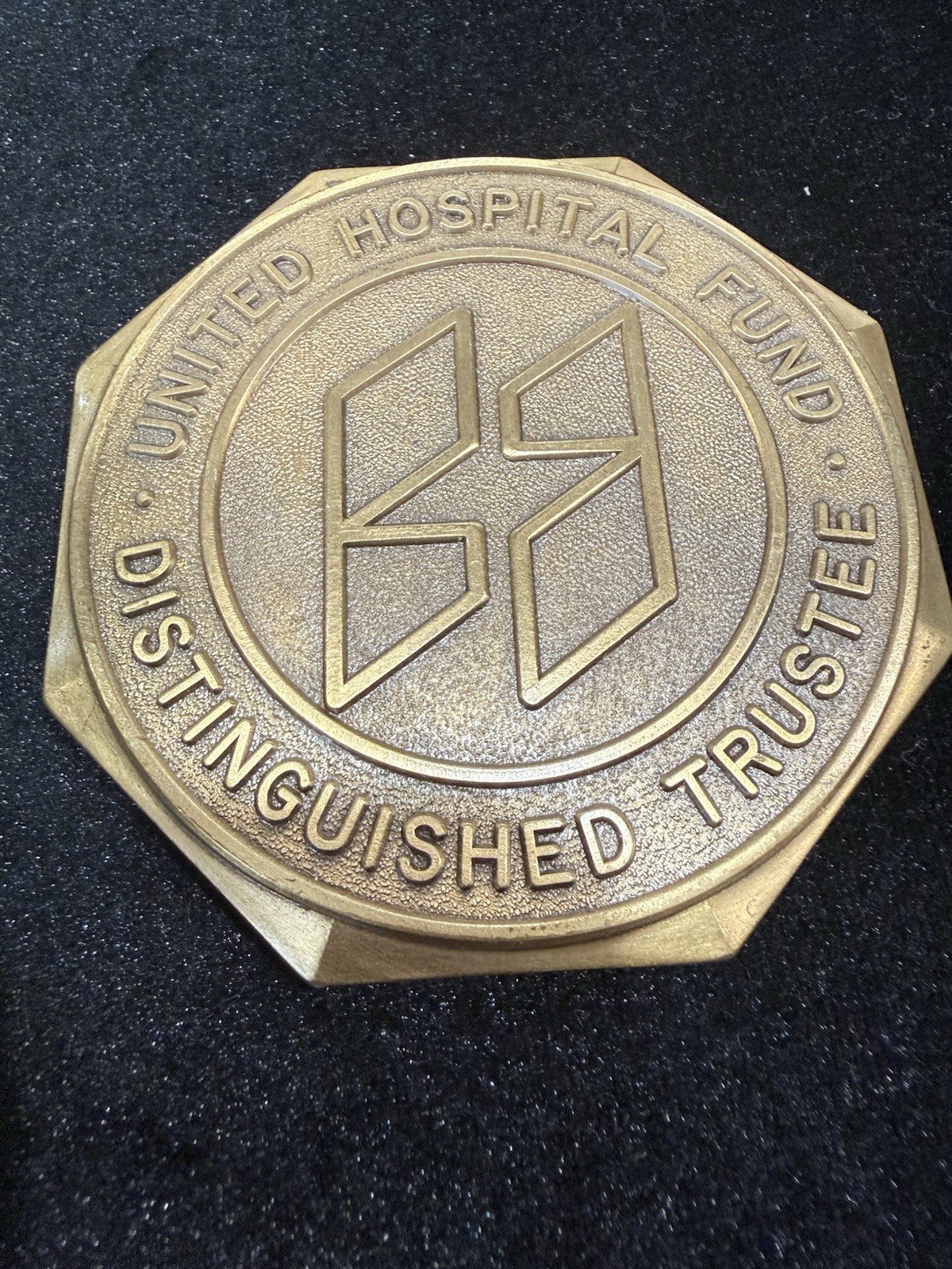 United Hospital Fund Volunteer Service Award coin