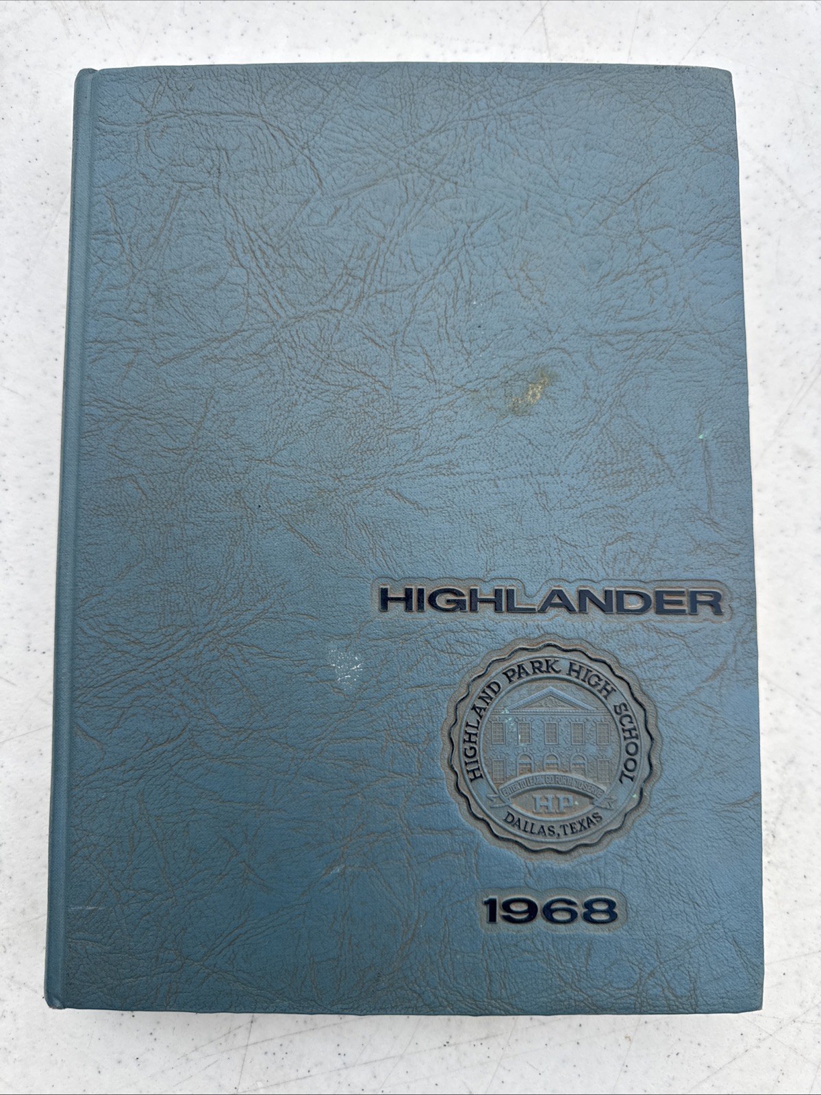 1968 Highland Park High School Yearbook Dallas Texas - The Highlander HPHS