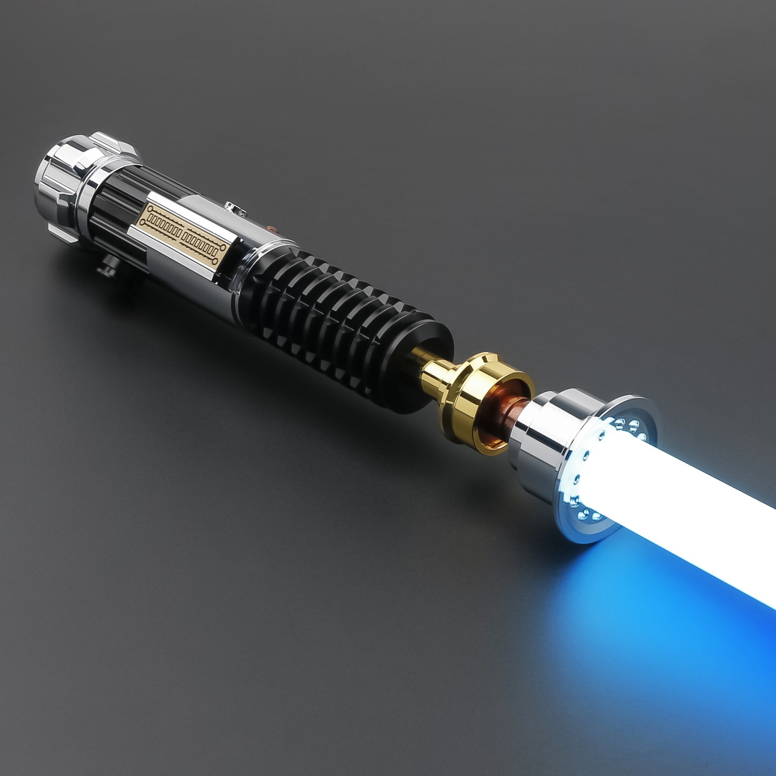Star Wars Obi-Wan EP3 Lightsaber Replica Force FX Dueling Rechargeable Metal APP