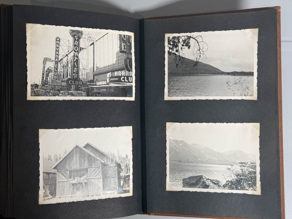 Vintage Western Americana Photo Album Grand Canyon Reno Hoover Dam California