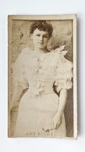 Amy Busby N245 [WTI-326] Kinney Actresses, Vertical back Variation 4, VG-Ex